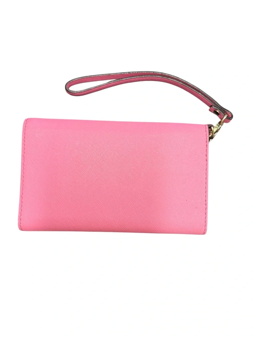 kate spade Pink Saffiano Wristlet Wallet